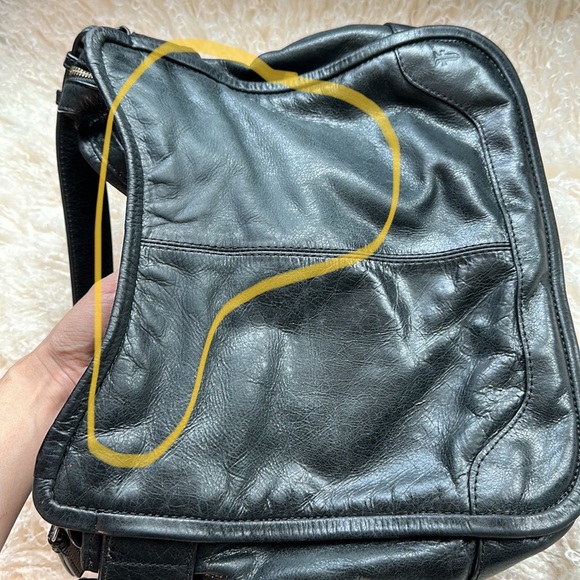 Frye black leather shoulder bag - Picture 13 of 17